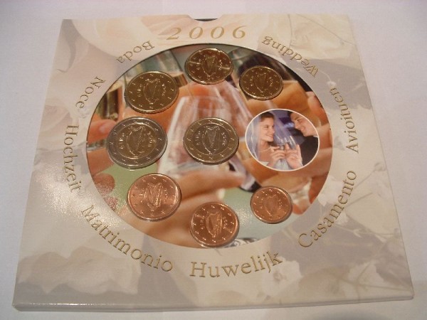 (afbeelding voor) Huwelijks set Ierland 2006 uitgave De Ruiter BU